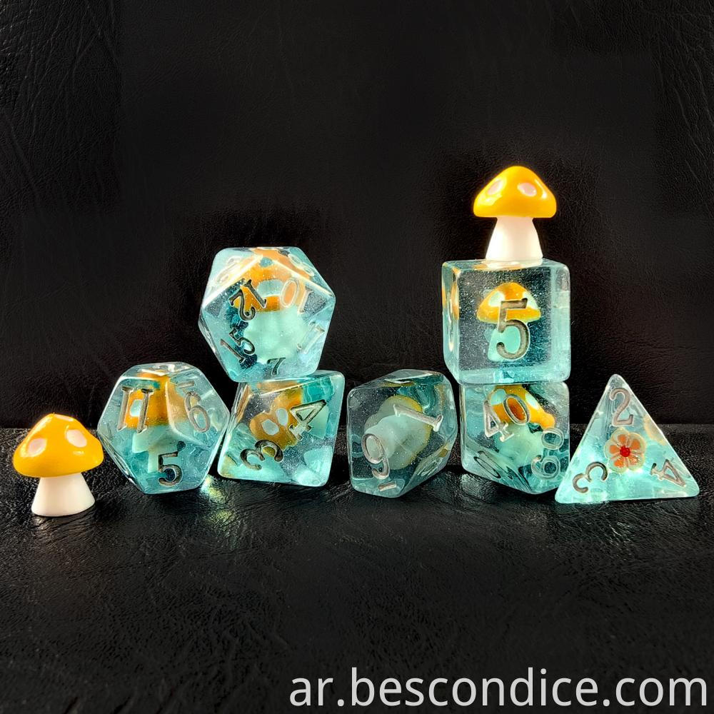 Mushroom Dice For Dungeons And Dragons Role Playing Games 1